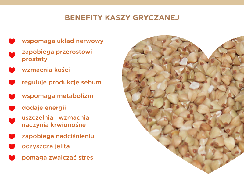 walory kaszy gryczanej